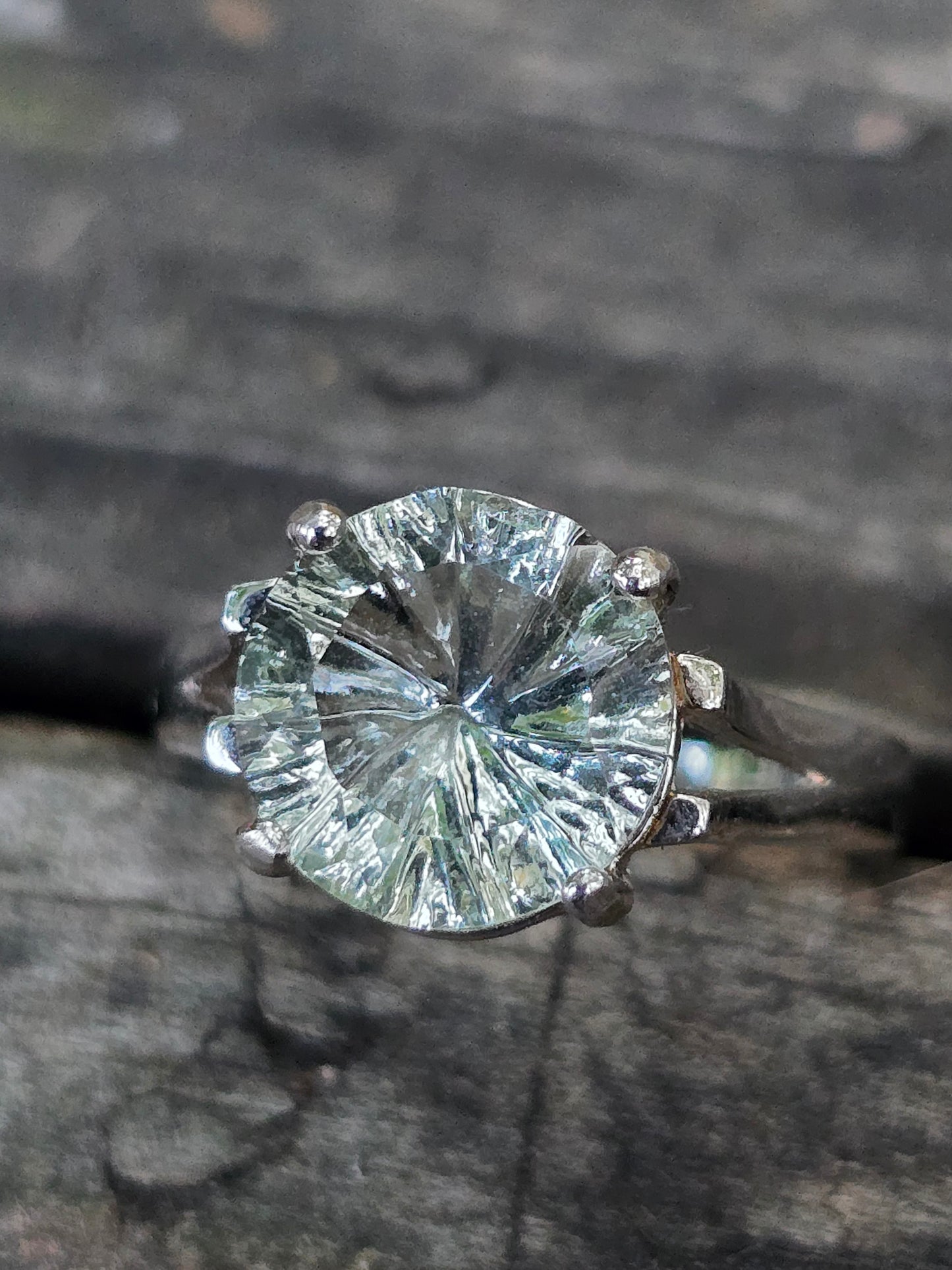 Size 8 green amethyst