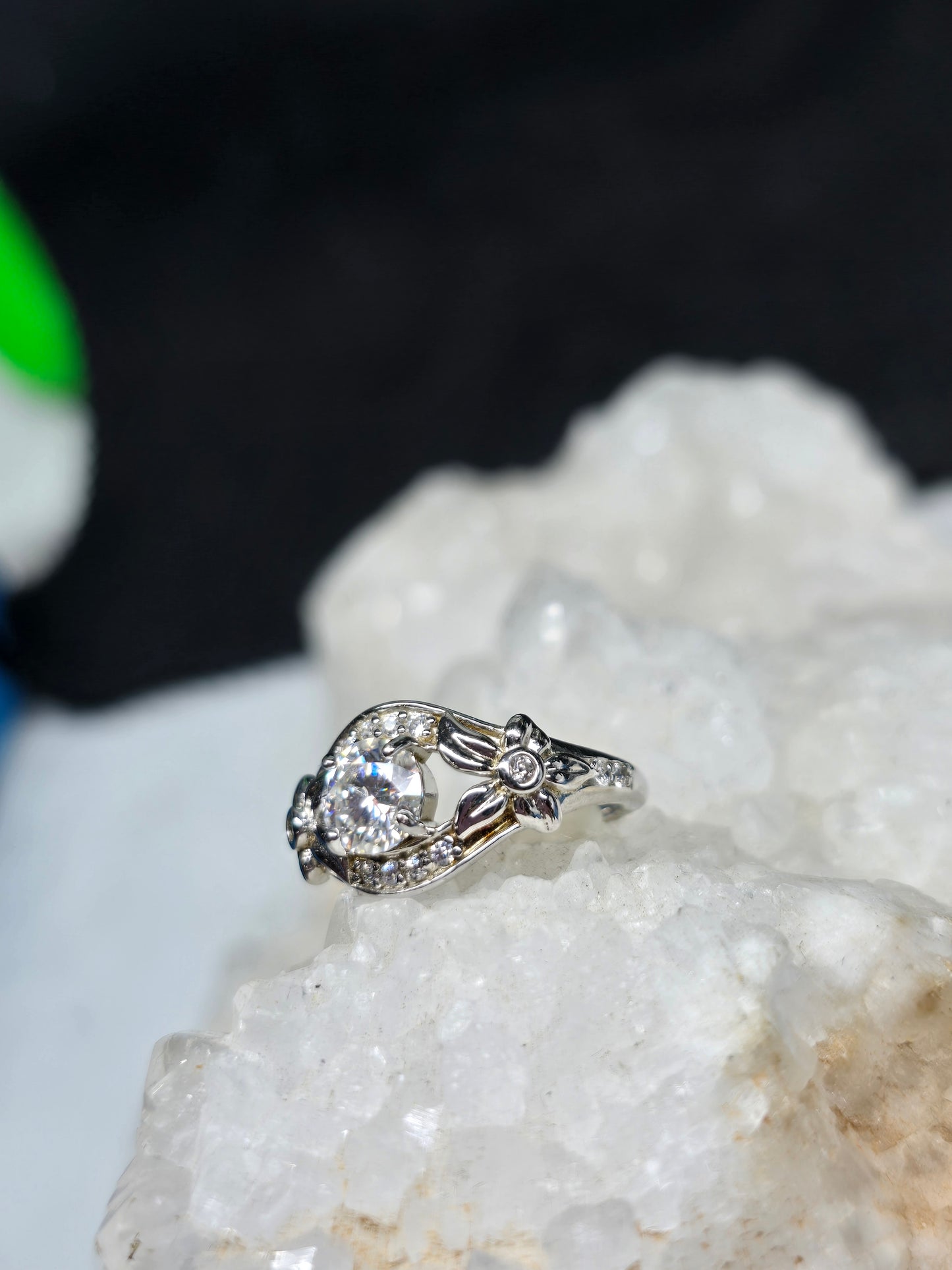 Size 5 moissanite