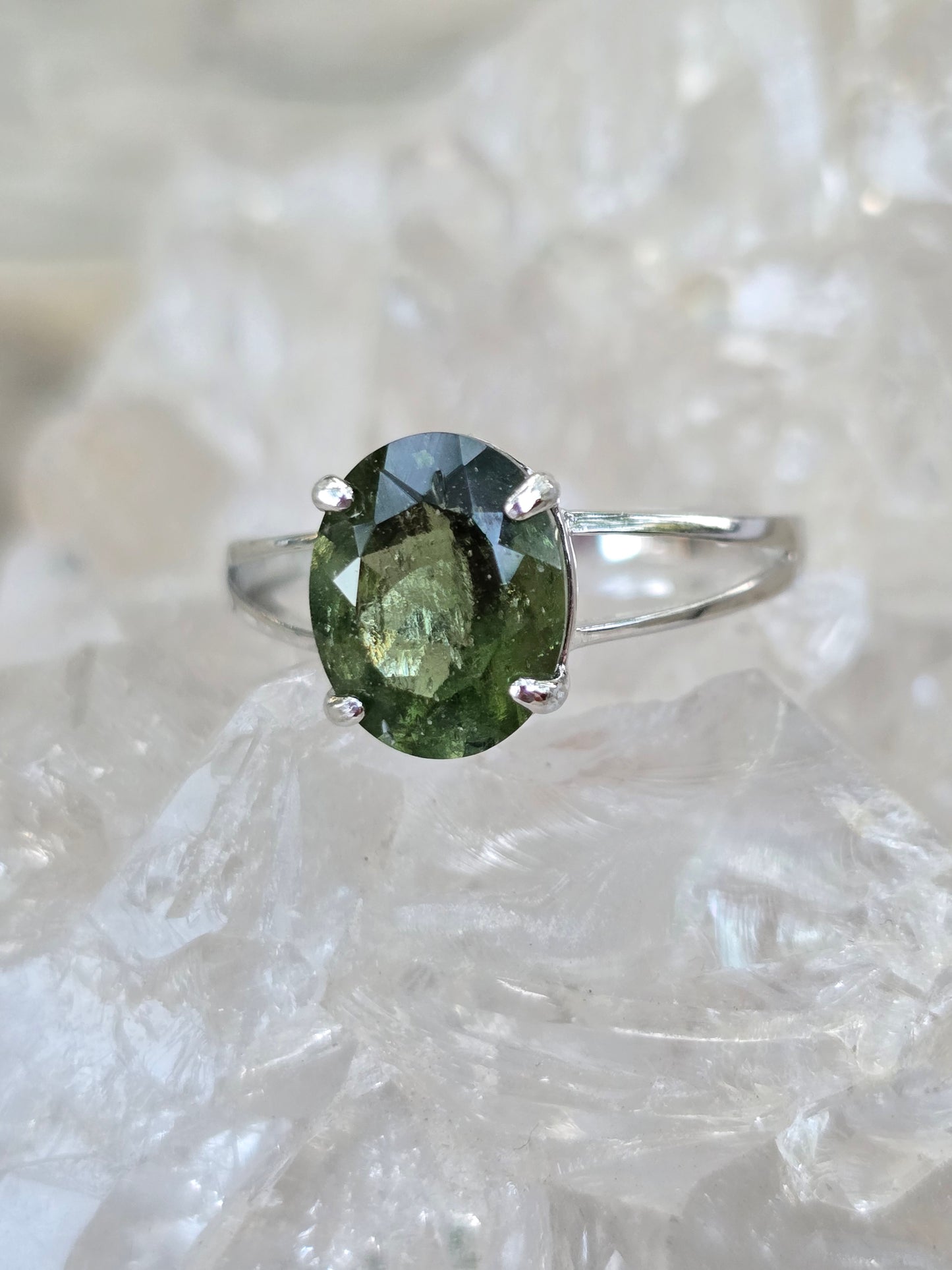 Moldavite size 6.5