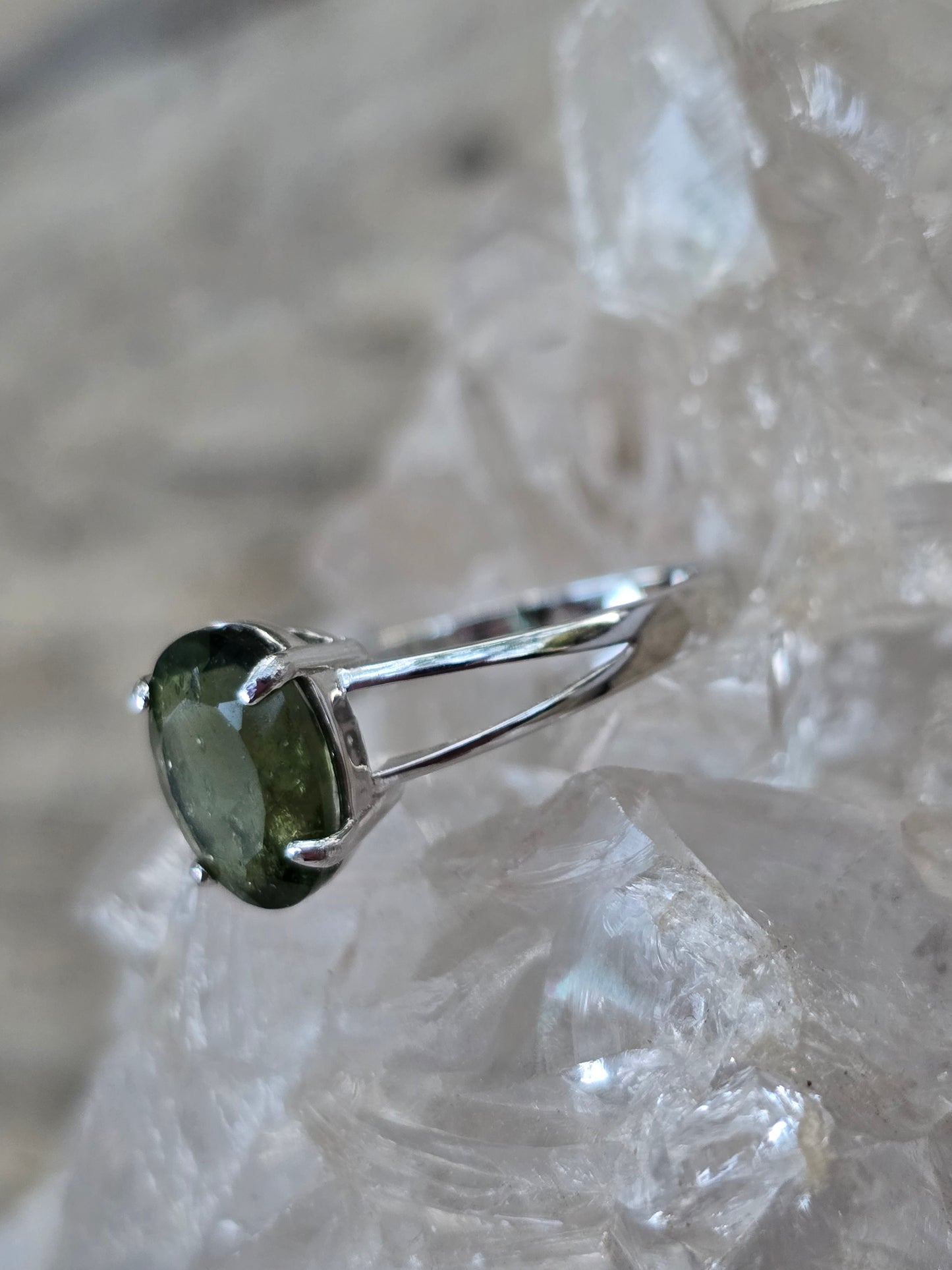 Moldavite size 6.5