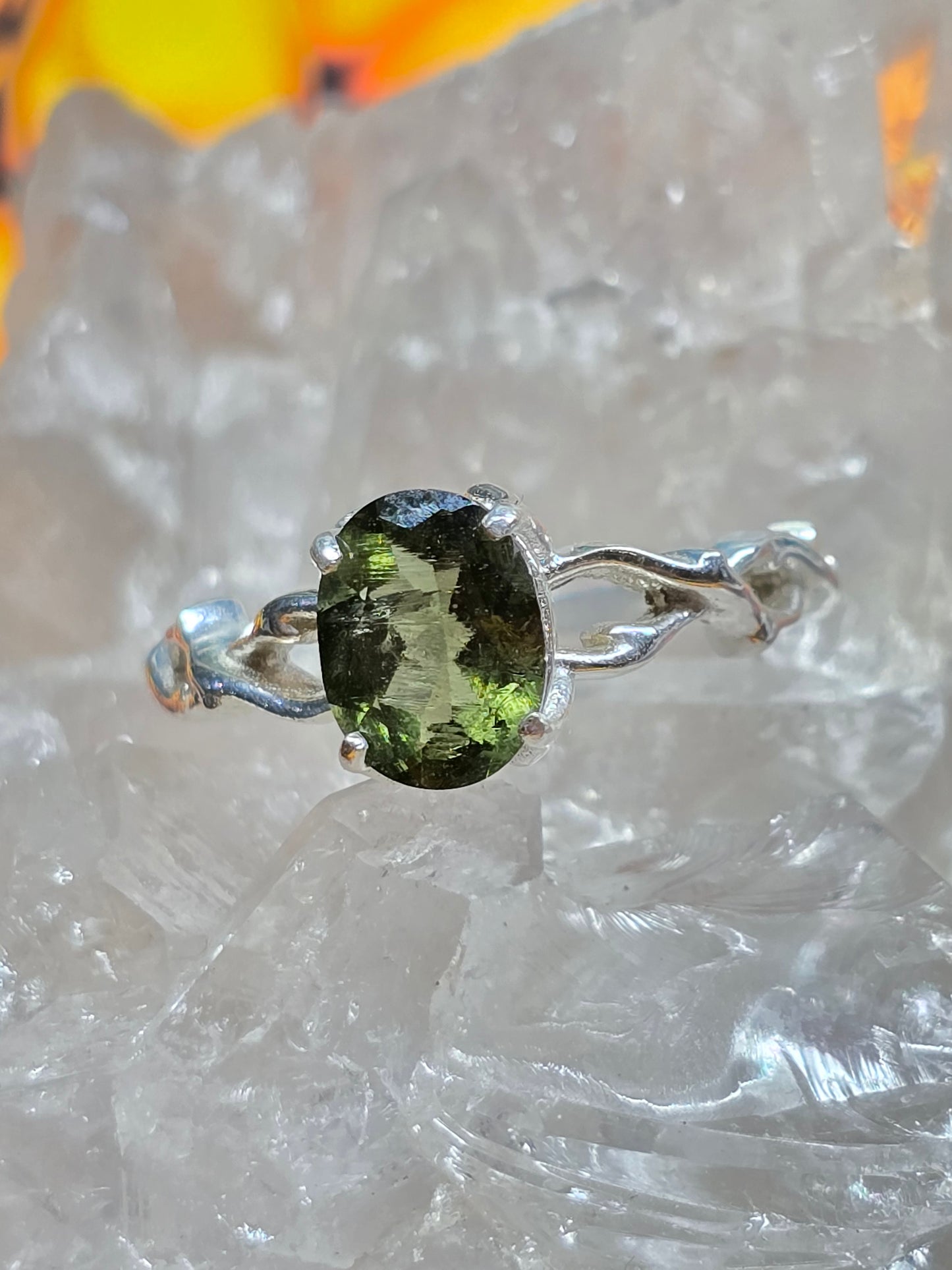 Moldavite size 8