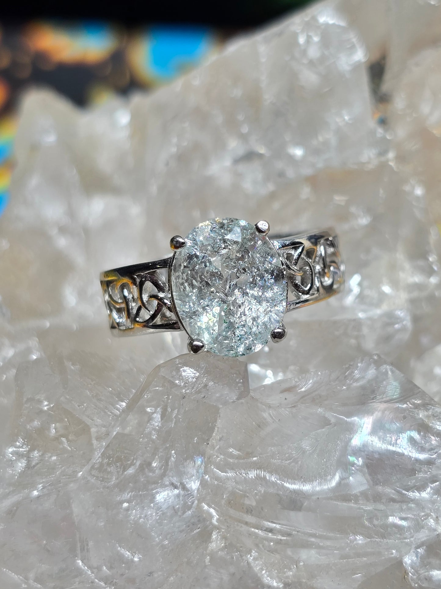 Crackle quartz size 5.5