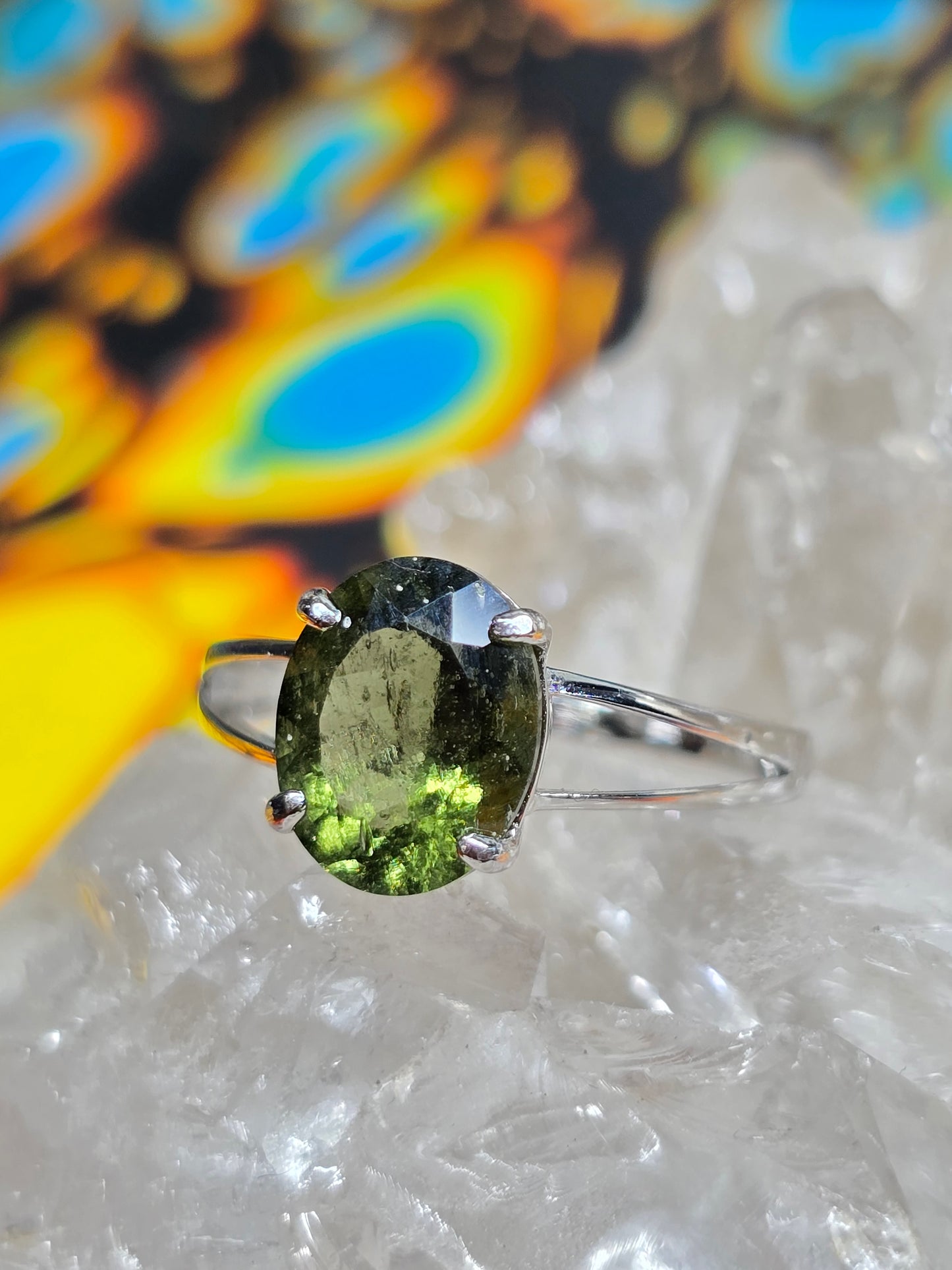 Moldavite size 6.5