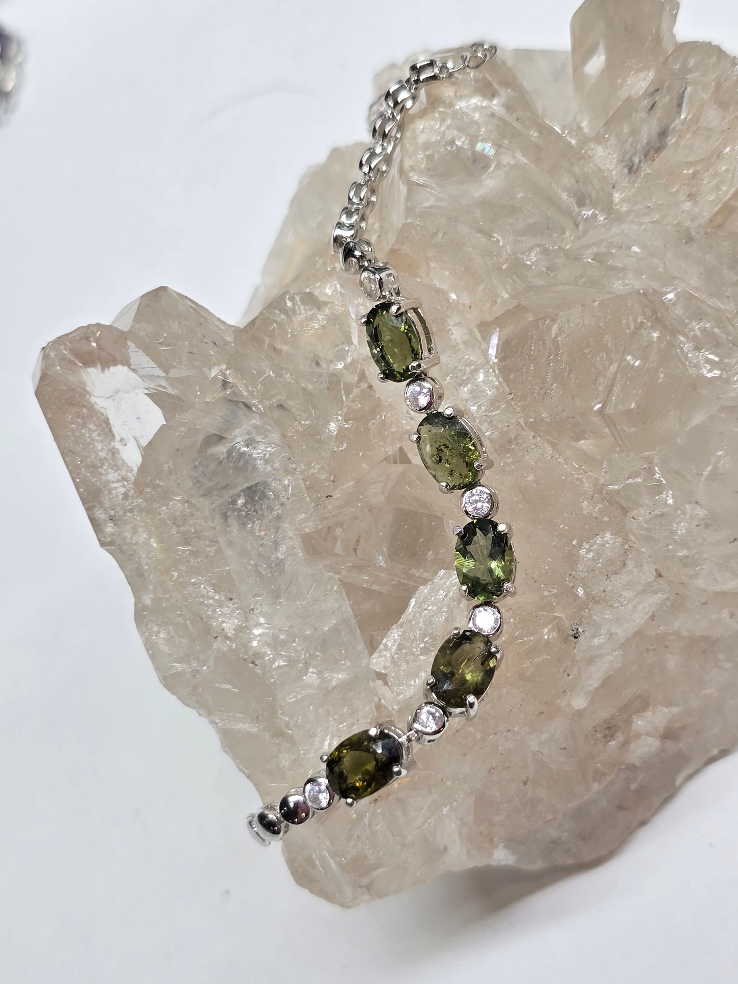 moldavite bracelet