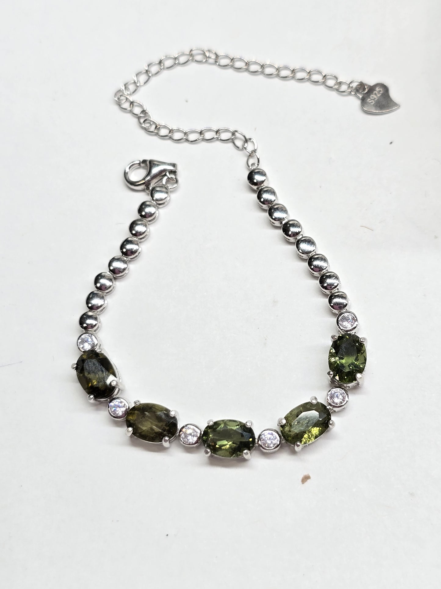 moldavite bracelet