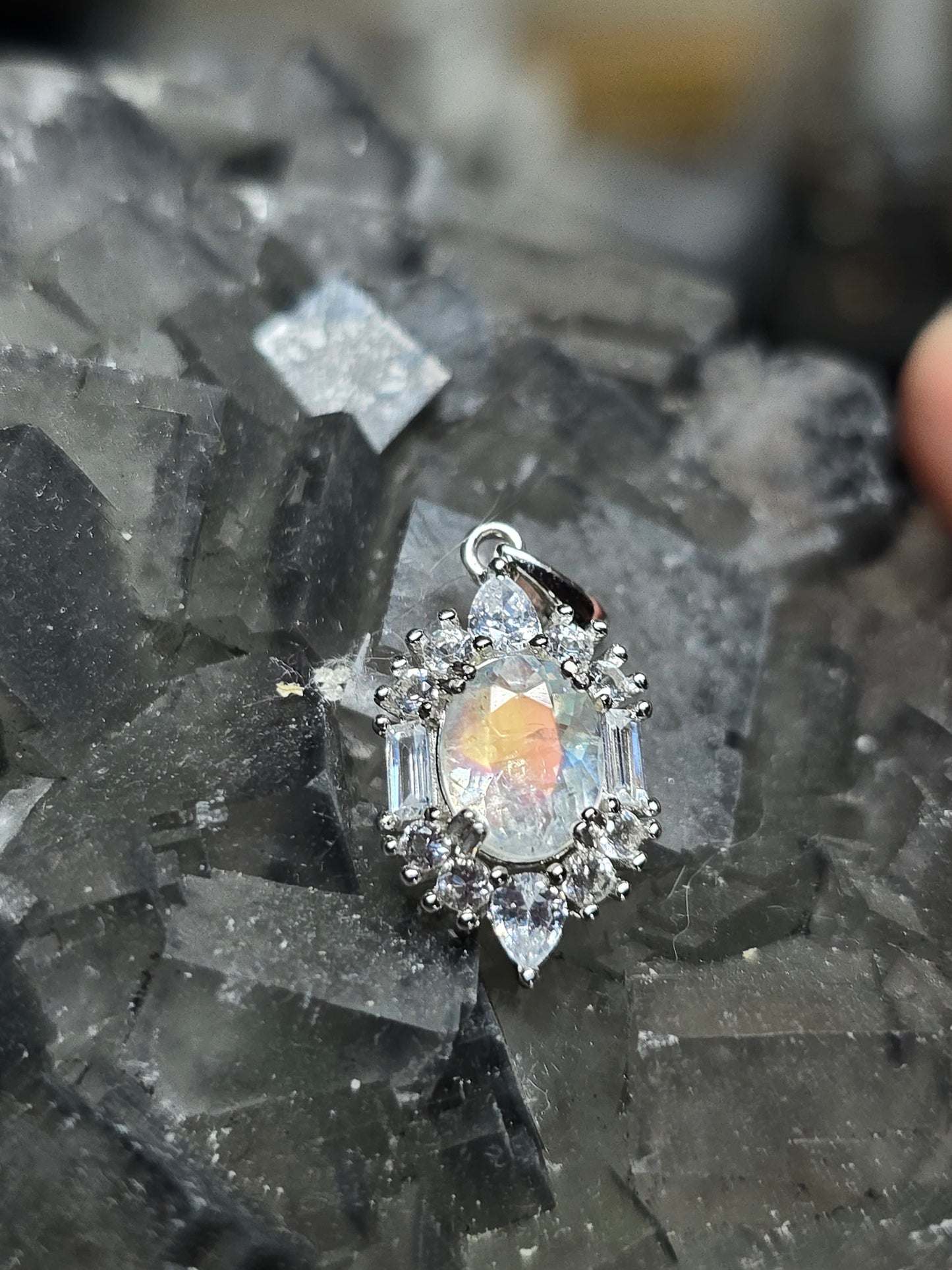 Madagascar moonstone (Rare) pendant