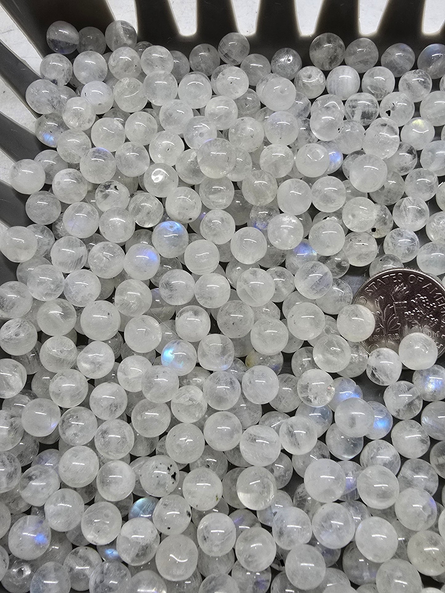6-7mm moonstone beads