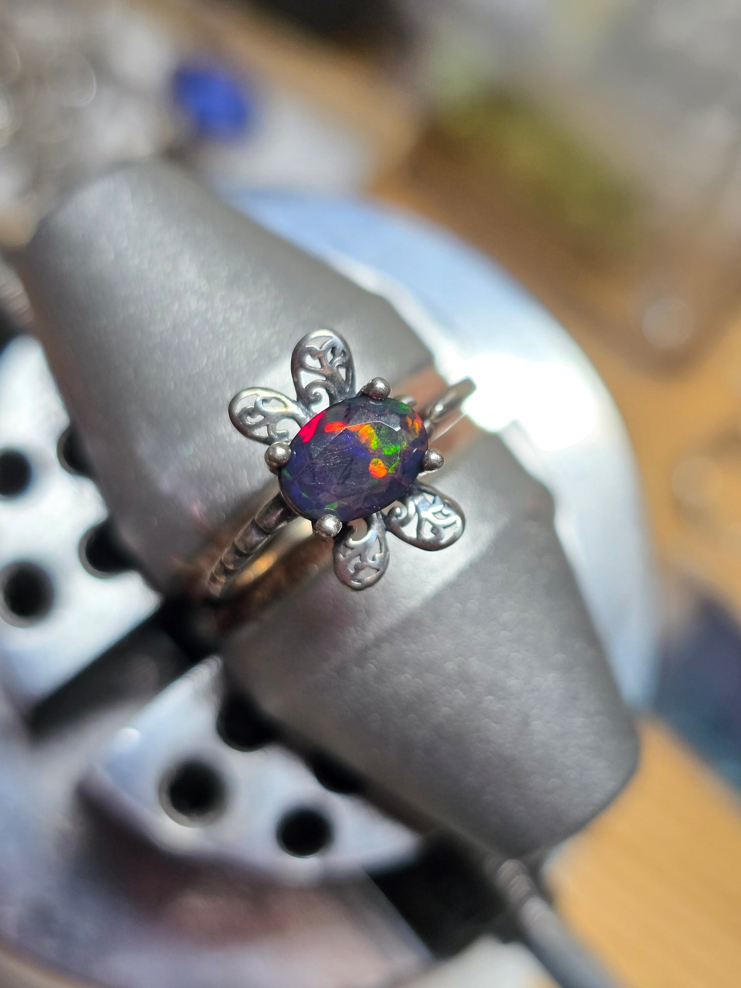 Adjustable dragonfly ring 6-11