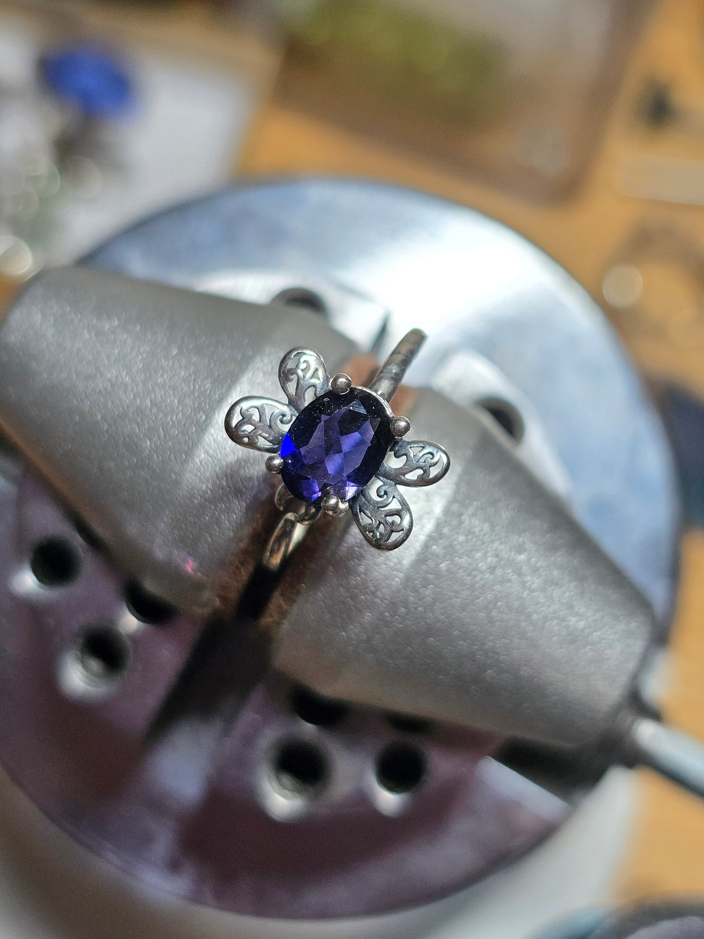 Adjustable dragonfly ring 6-11