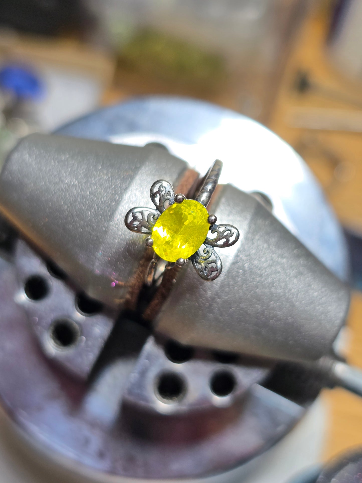 Adjustable dragonfly ring 6-11