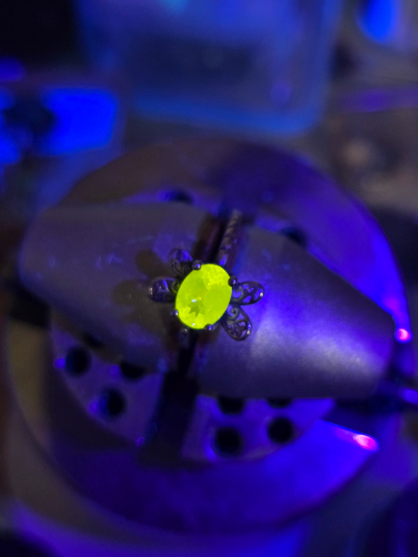 Adjustable dragonfly ring 6-11