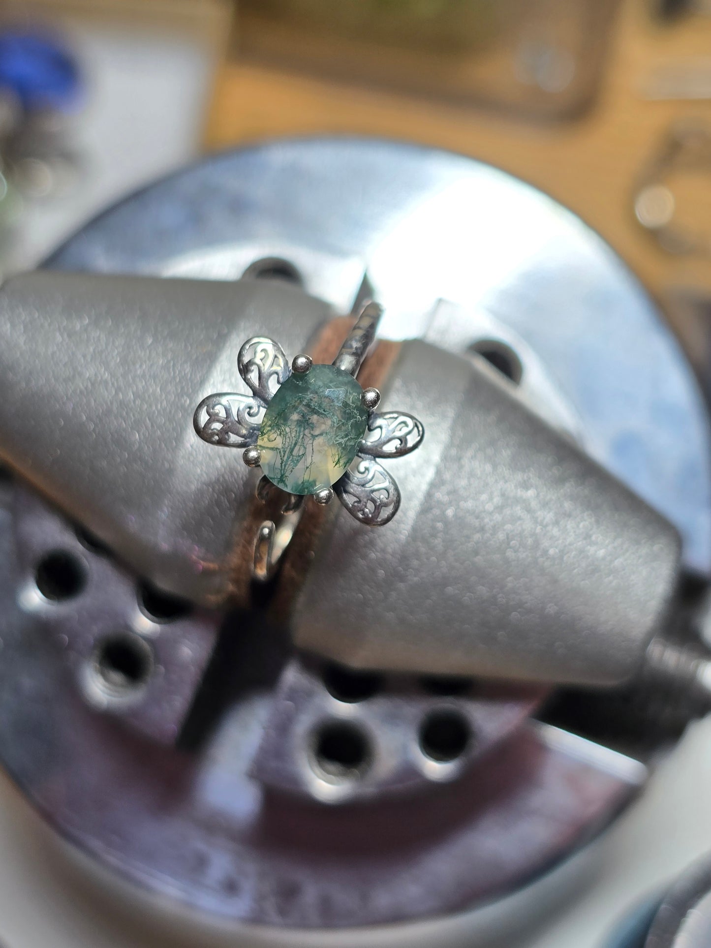 Adjustable dragonfly ring 6-11