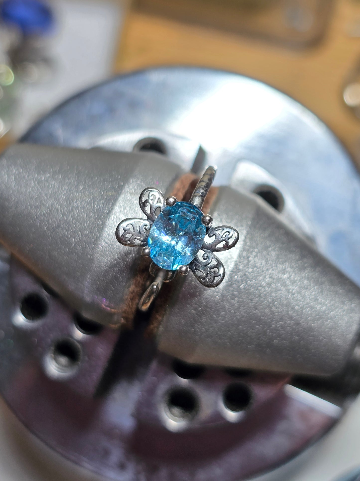 Adjustable dragonfly ring 6-11