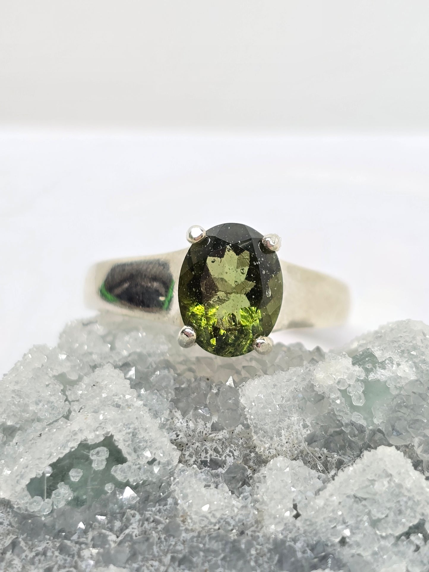 Size 7 moldavite