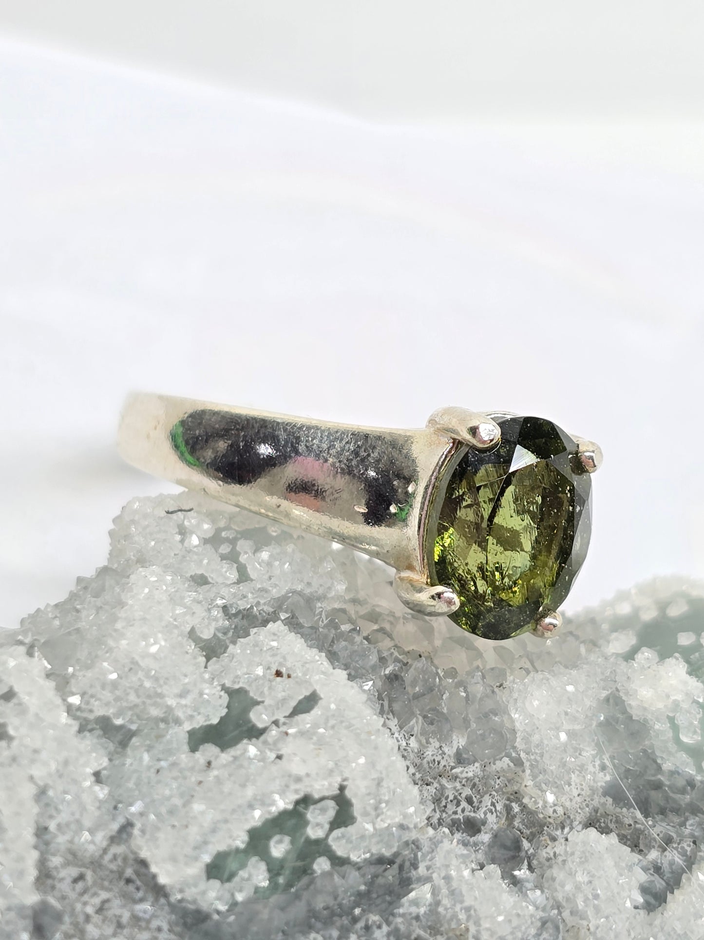 Size 7 moldavite