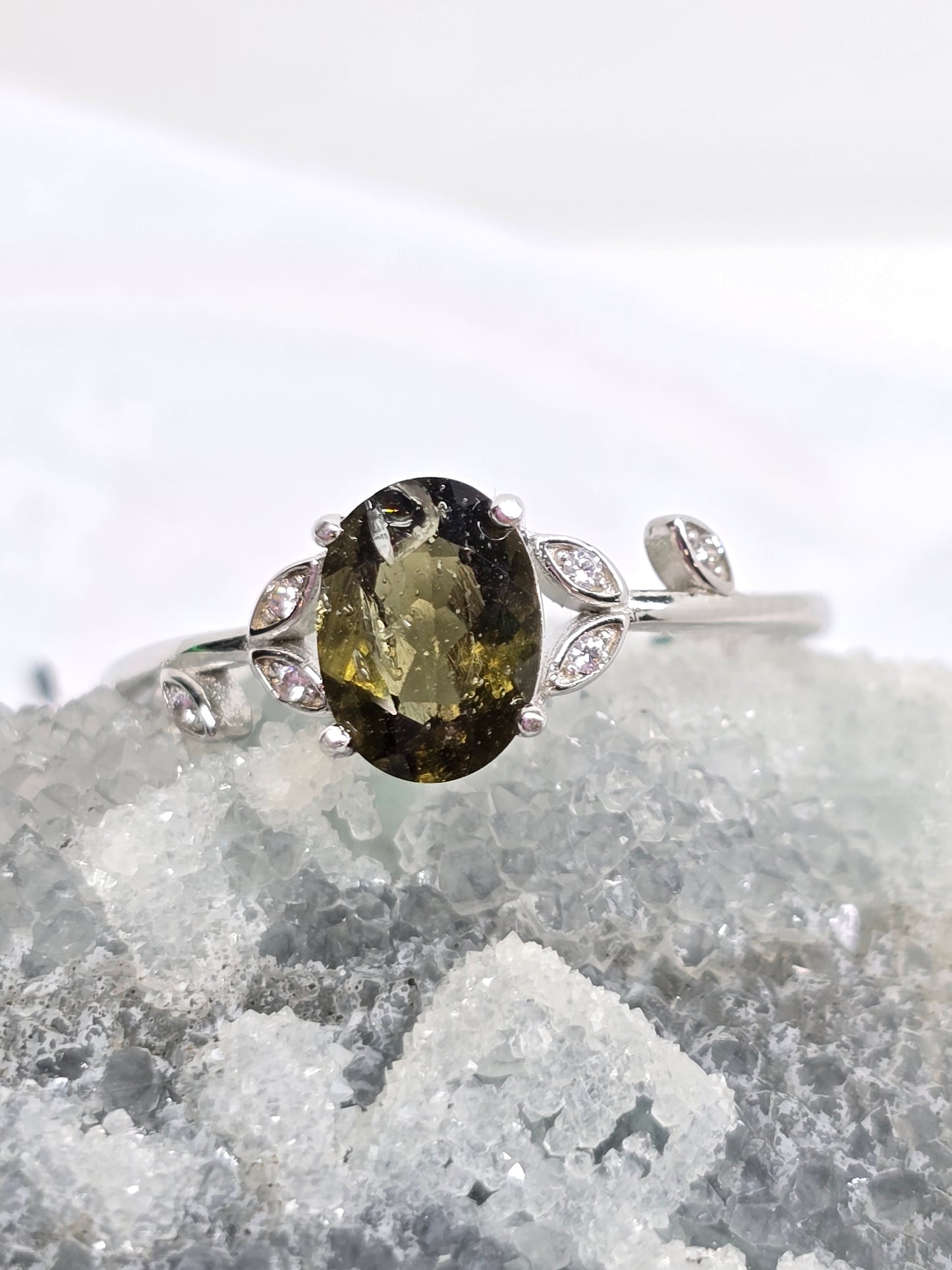 Size 9 moldavite