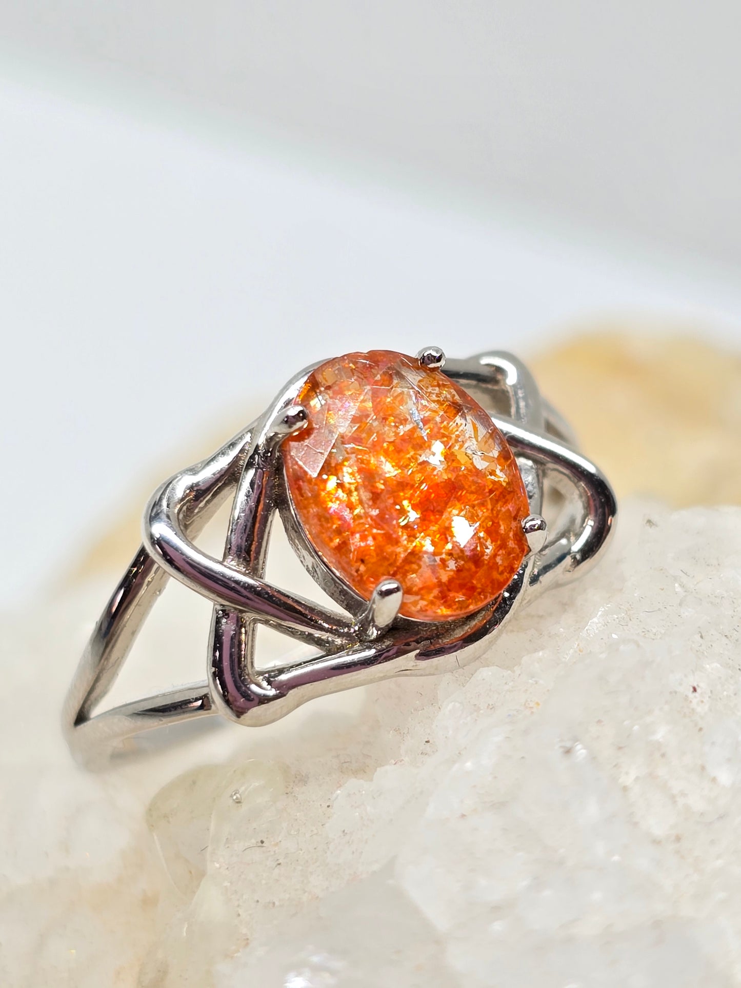 AA quality sunstone size 9