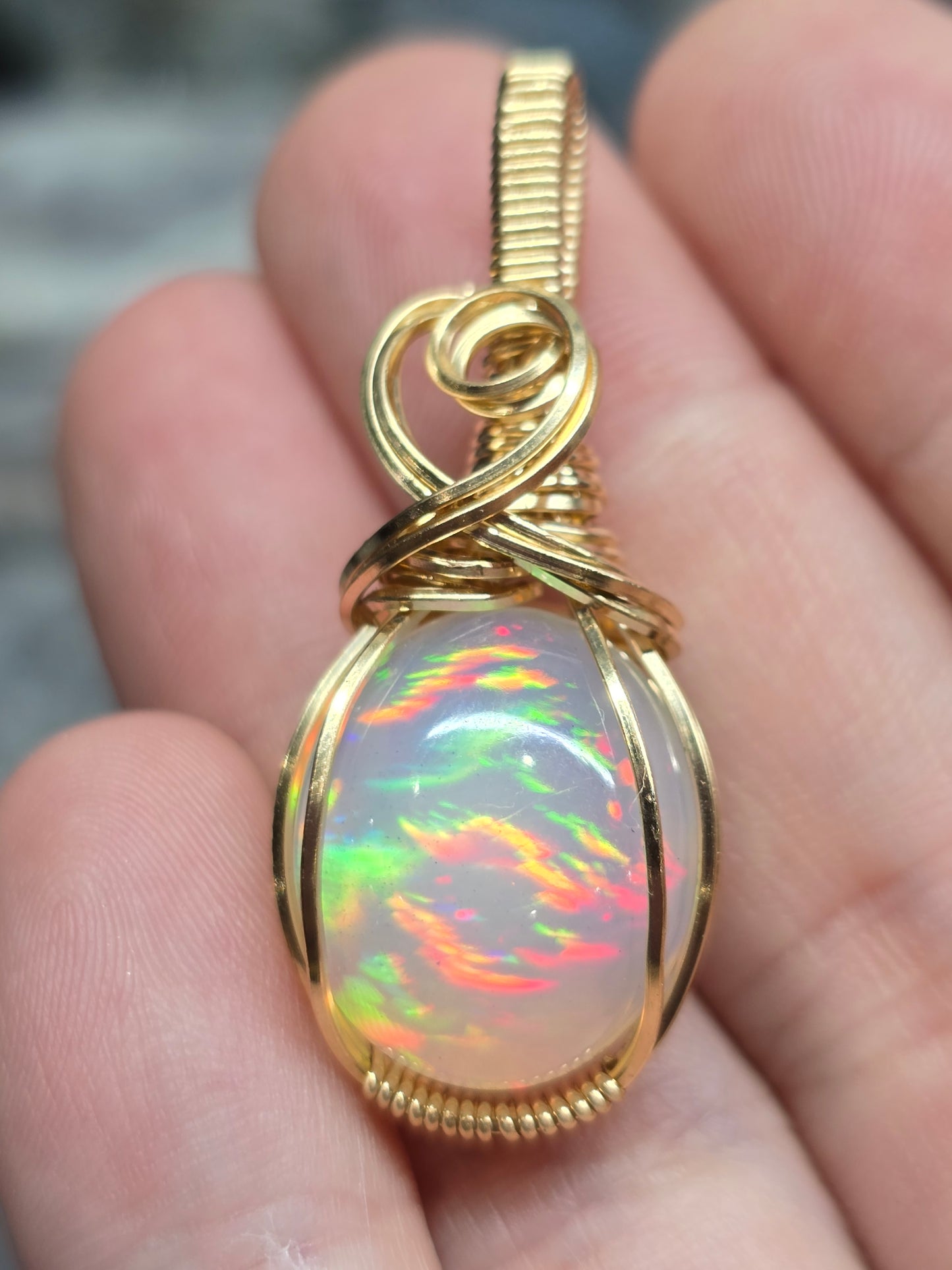 15ct Honeycomb Ethiopian opal