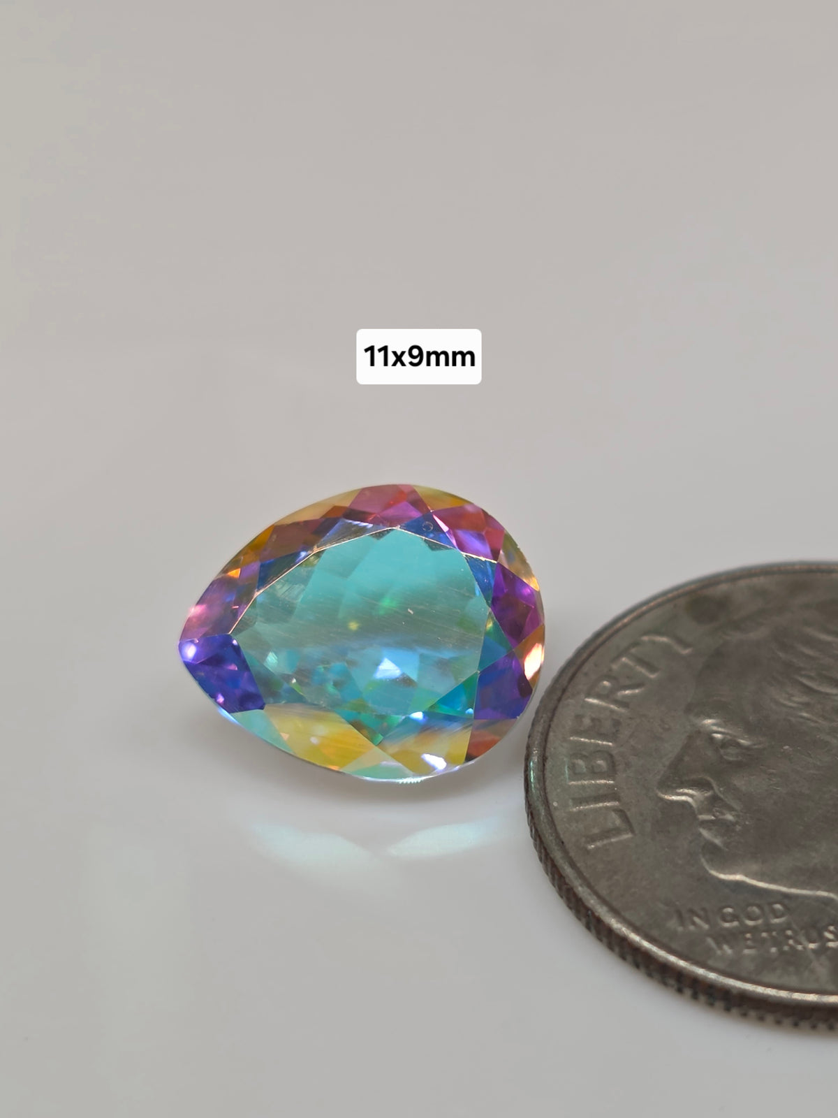 11x9mm pear