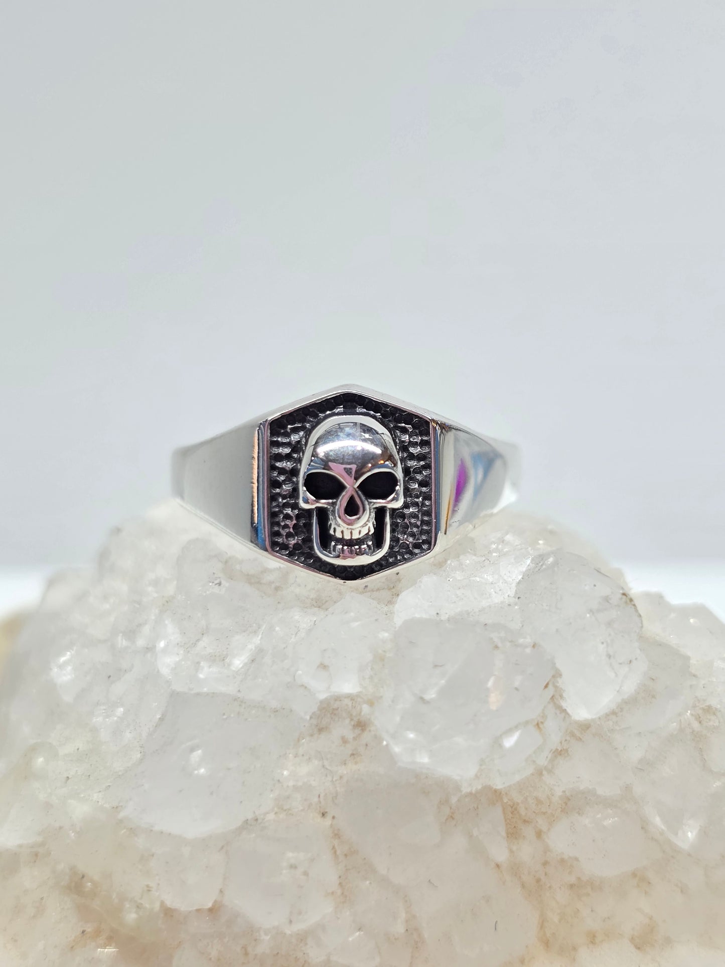 Men's skull ring