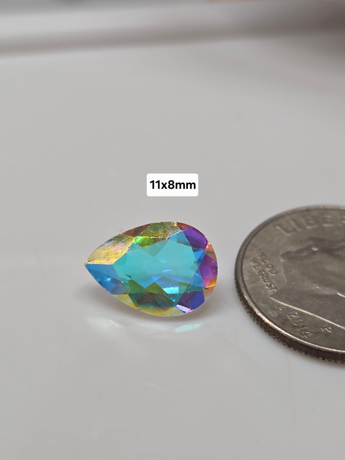 11x8mm pear
