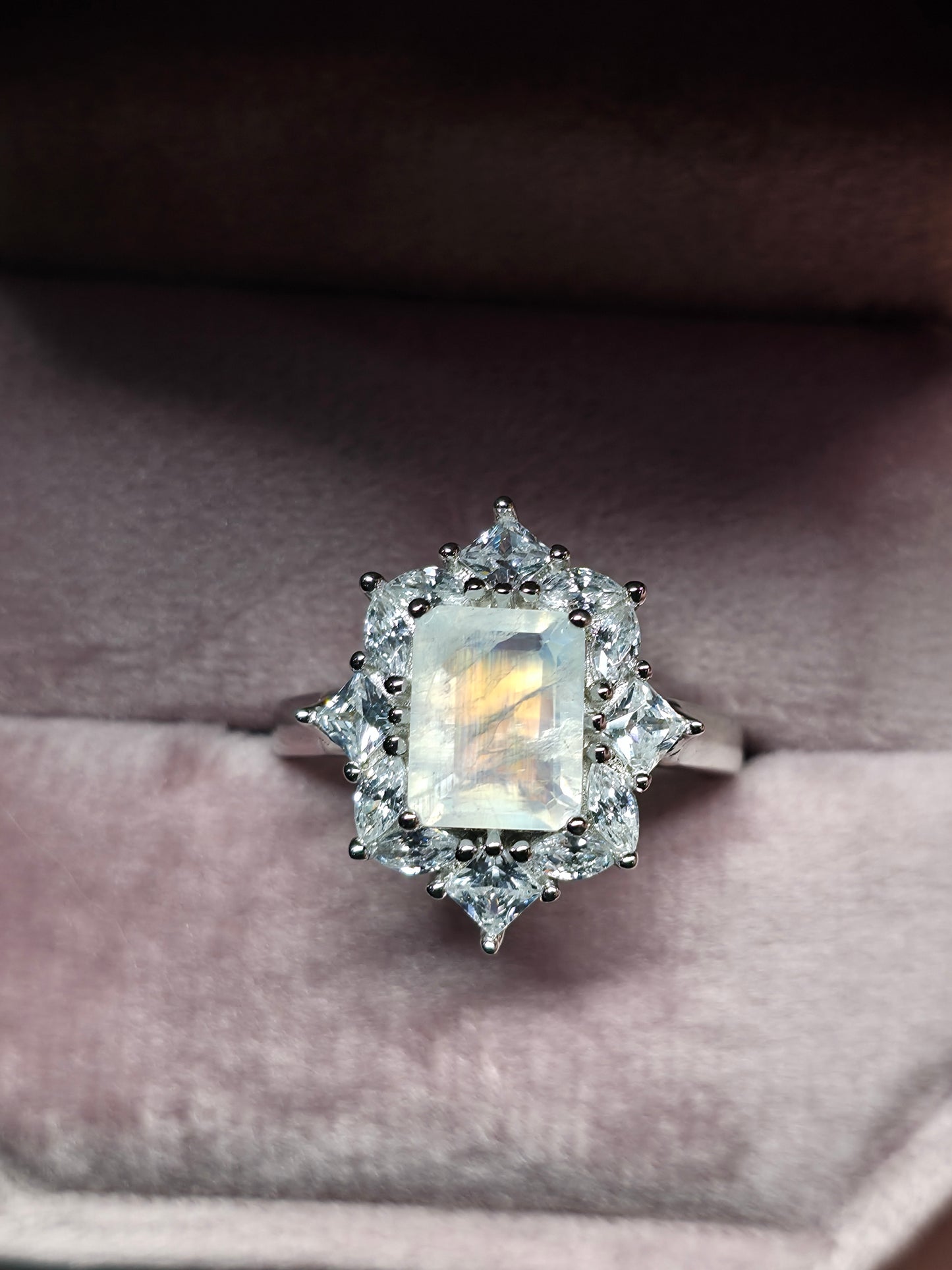 Size 8 Madagascar moonstone