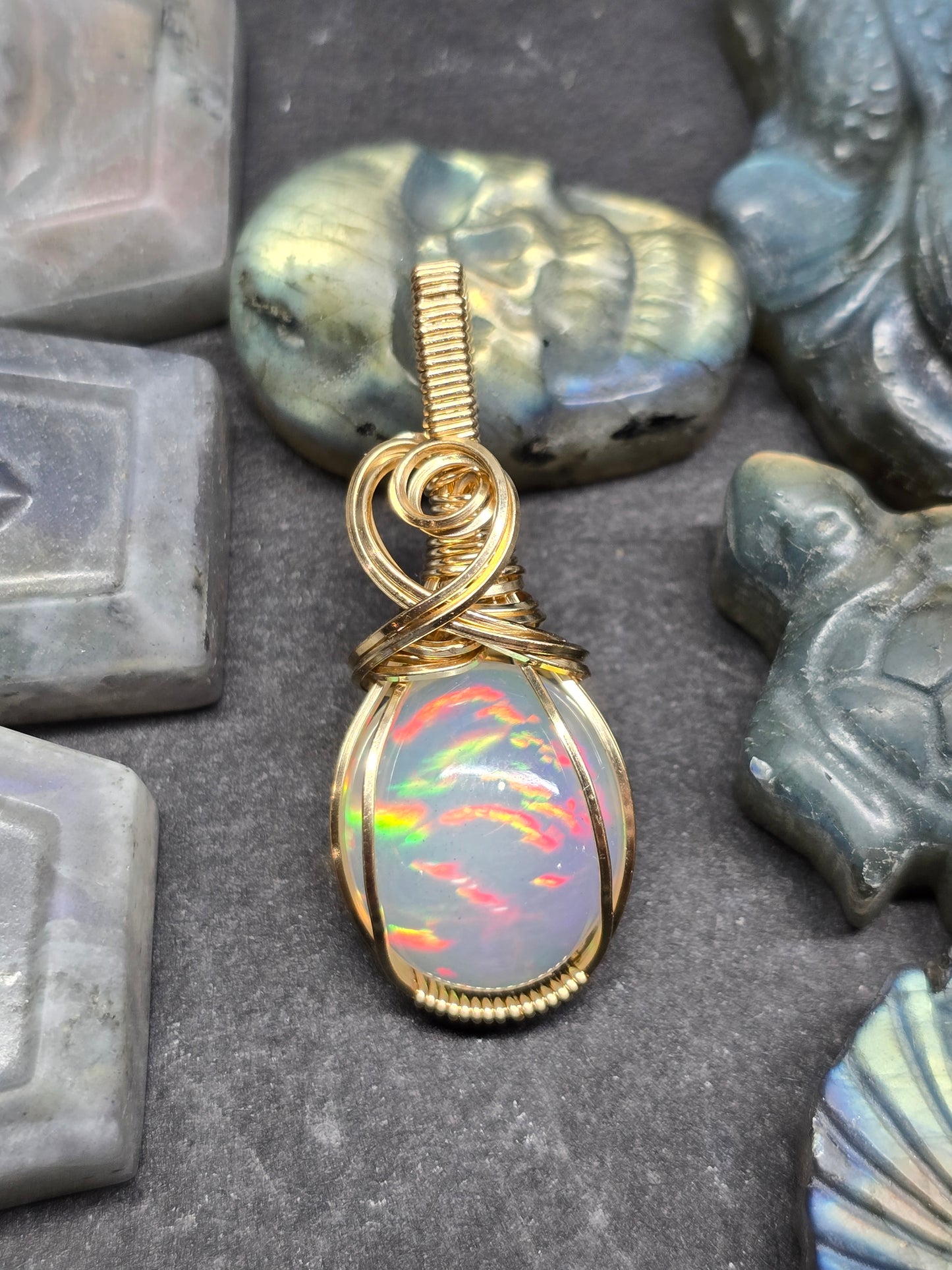 15ct Honeycomb Ethiopian opal