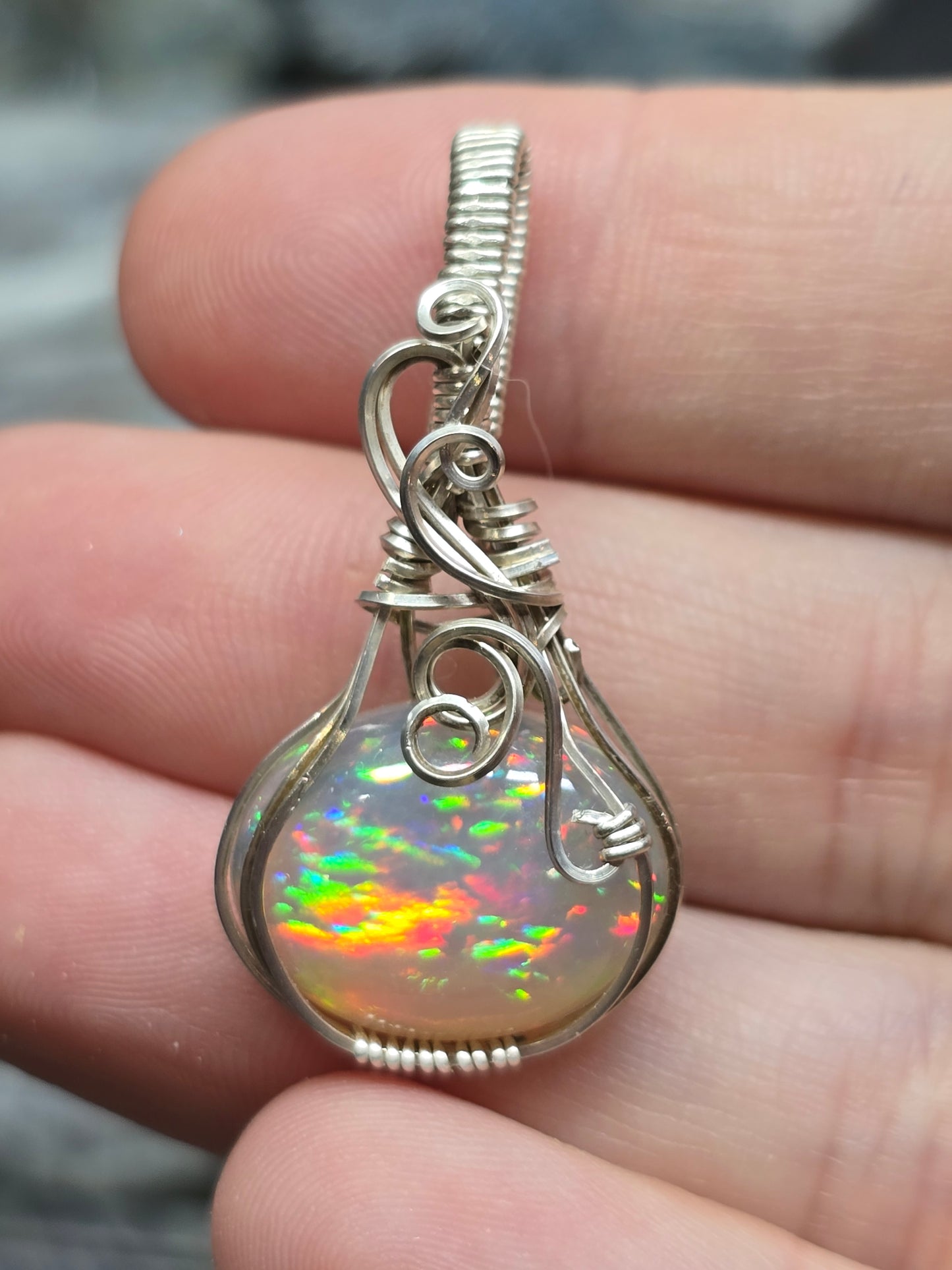 11ct honeycomb pinfire Ethiopian opal