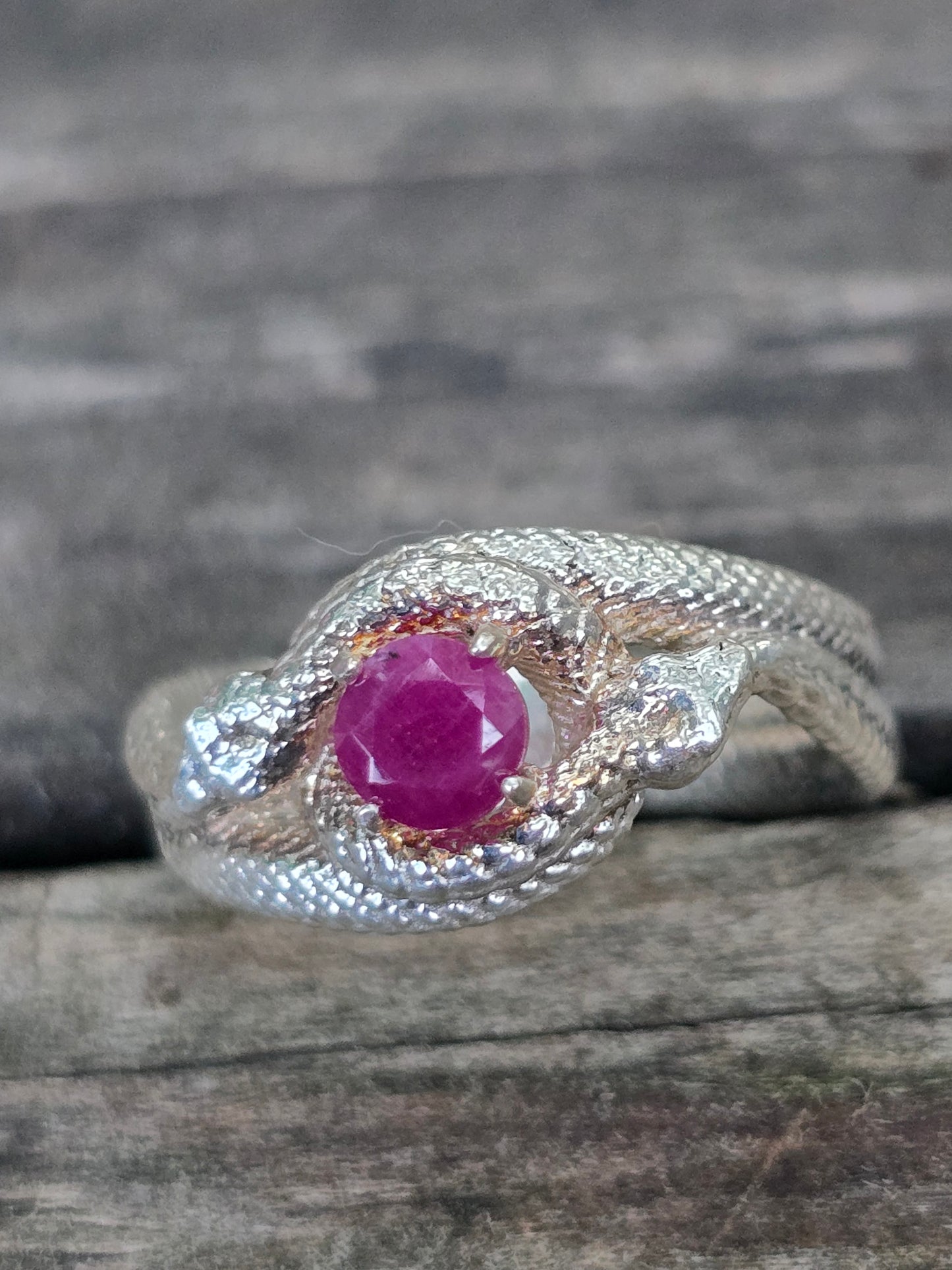 Natural ruby size 7