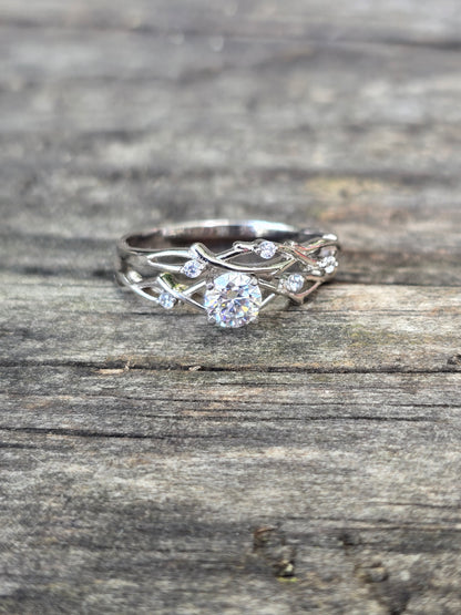Size 9 moissanite