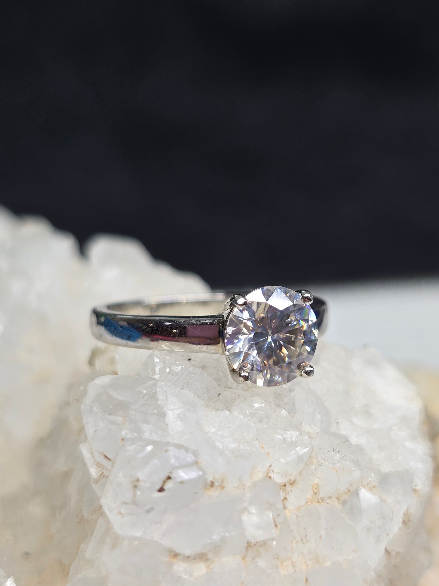 Size 7.5 moissanite