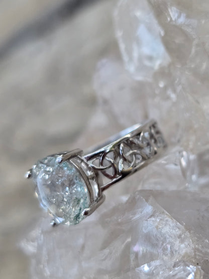 Crackle quartz size 5.5