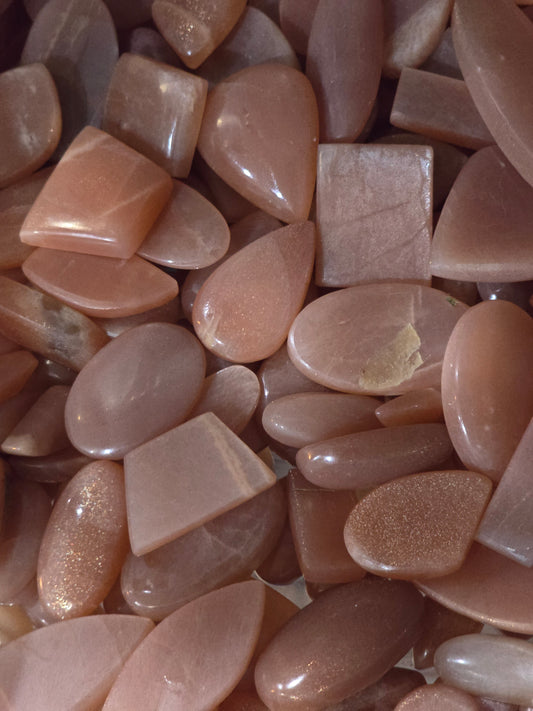 Peach sunstone
