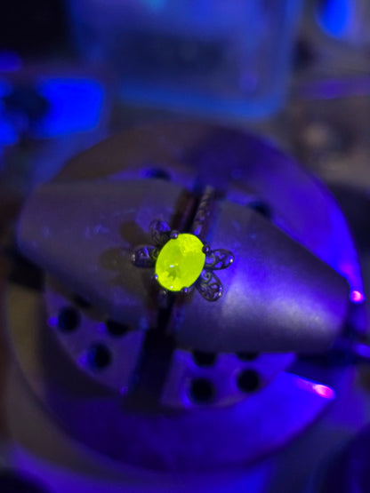 Adjustable dragonfly ring 6-11