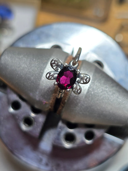 Adjustable dragonfly ring 6-11