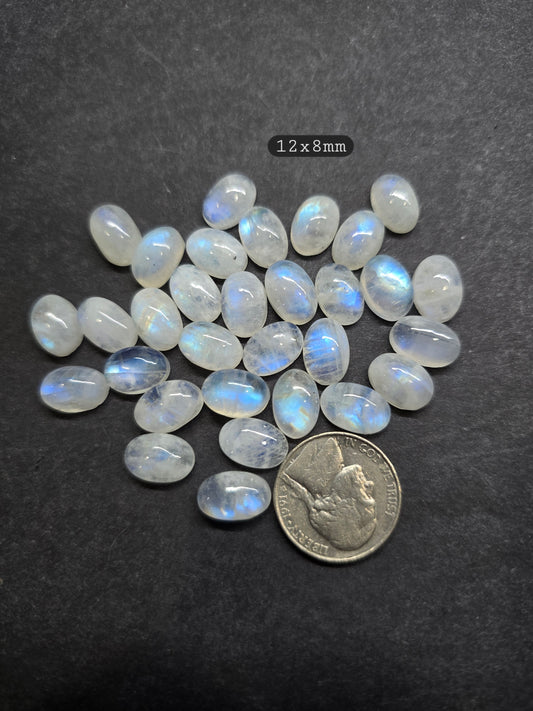 12x8 Moonstone oval