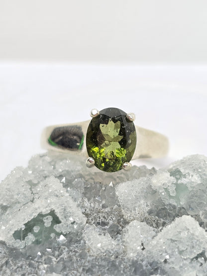 Size 7 moldavite