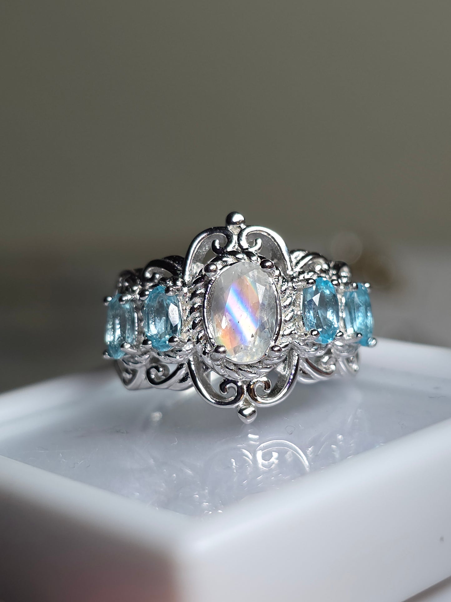 Size 7 Madagascar moonstone