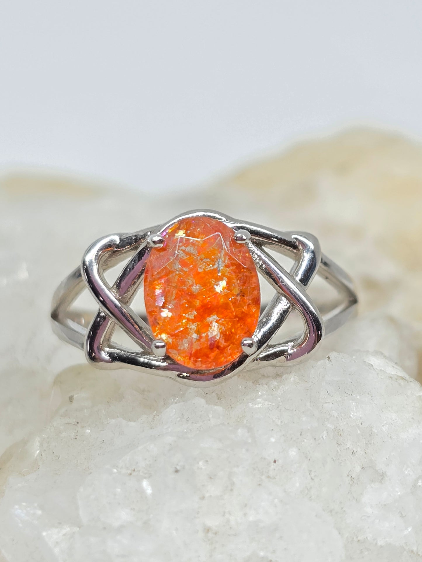 AA quality sunstone size 9