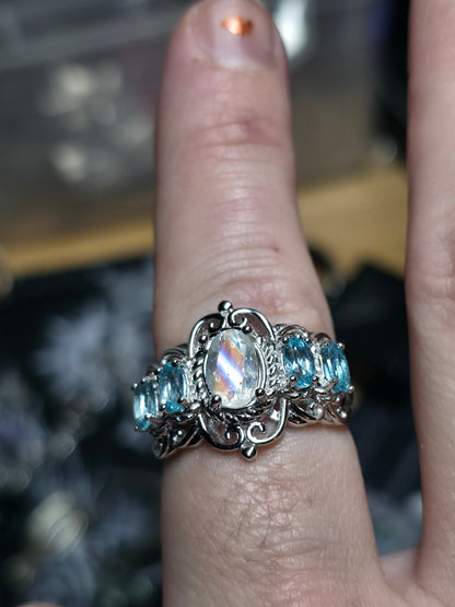 Size 7 Madagascar moonstone