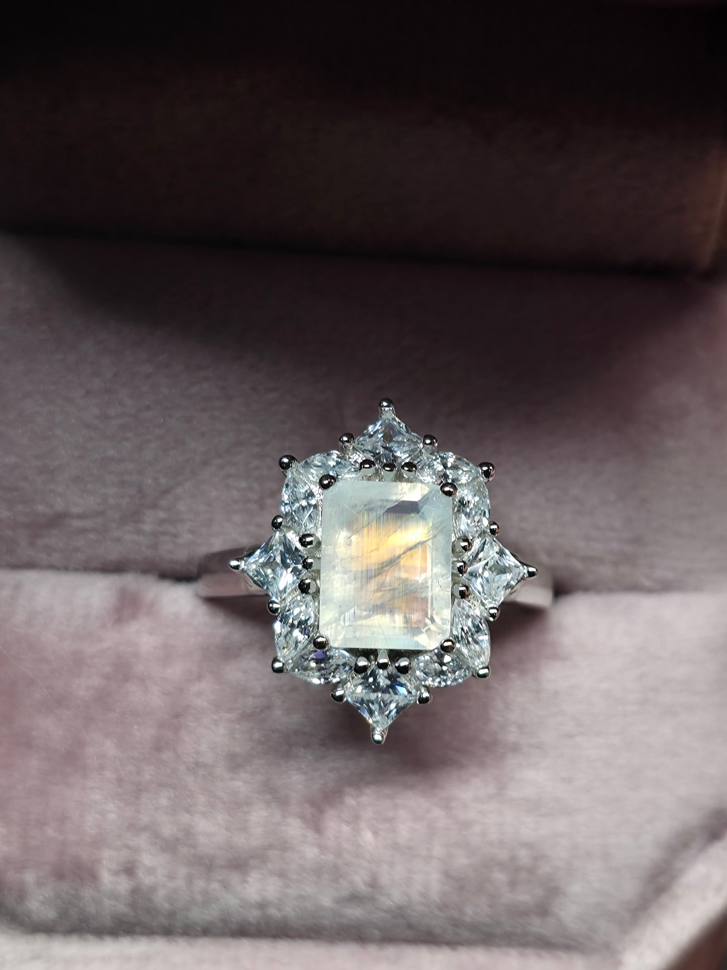 Size 8 Madagascar moonstone