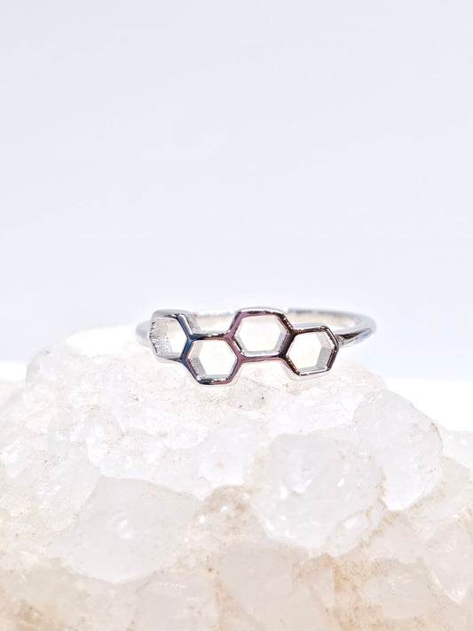 Honeycomb cell ring