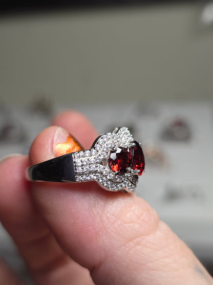 Garnet ring