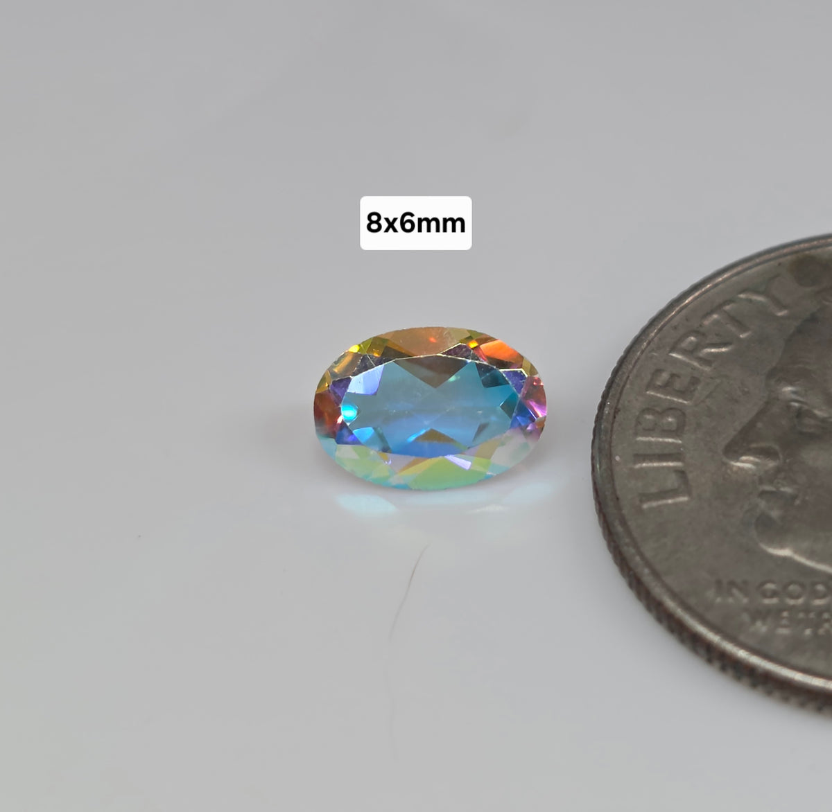 7x5mm oval