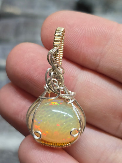 13ct honeycomb opal