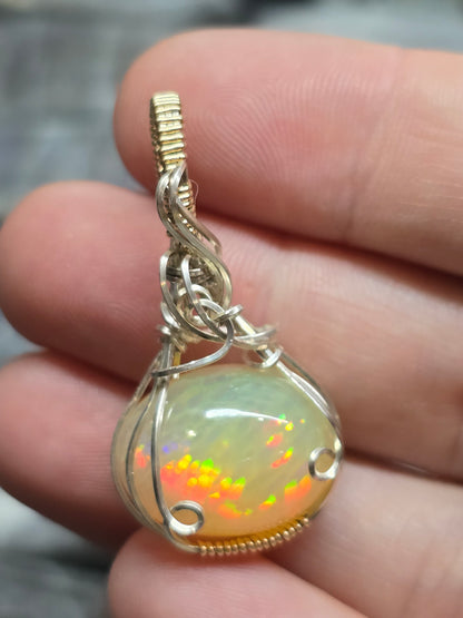 13ct honeycomb opal