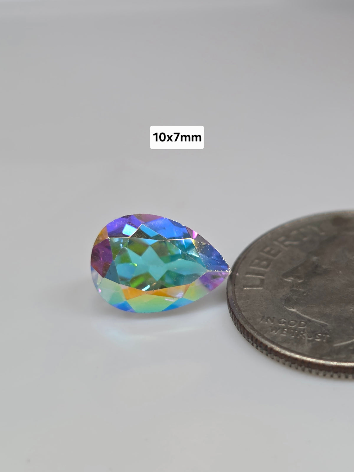 10x7mm pear