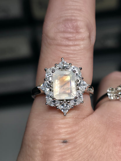 Size 8 Madagascar moonstone