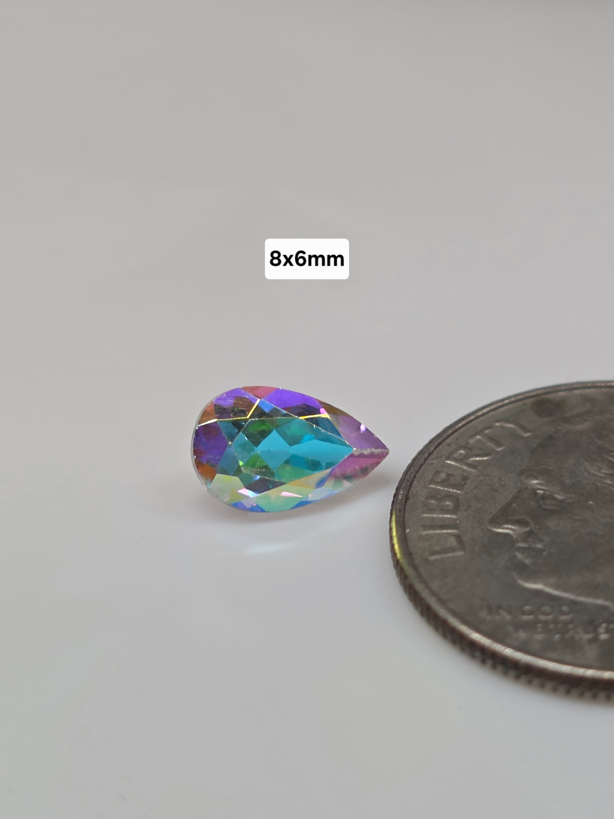 8x6mm pear